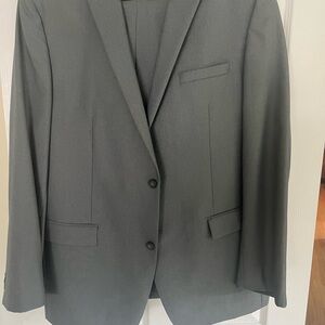 Marc New York Men's Gray Two-Button Suit Jacket 44l